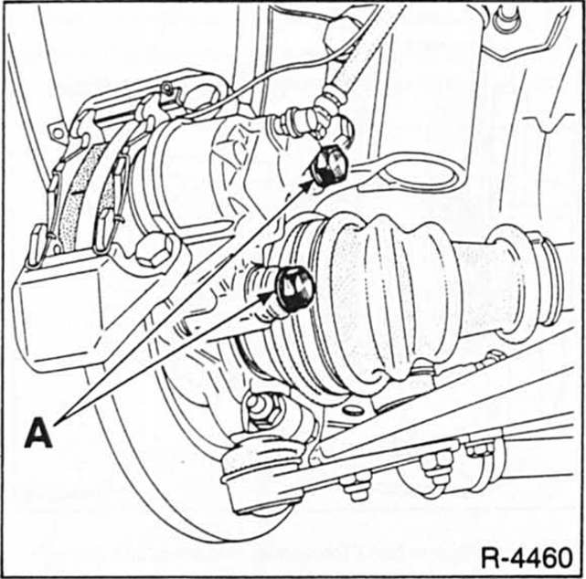 Renault Clio Reparaturanleitung. Bendix-bremse