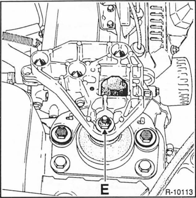 Renault Clio Reparaturanleitung. Ausbau