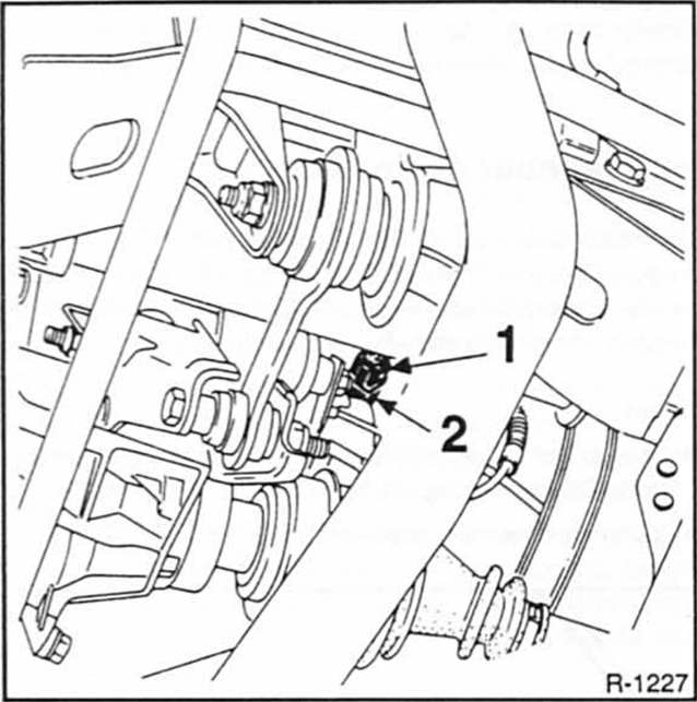 Renault Clio Reparaturanleitung. Ausbau