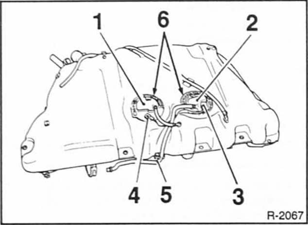 Renault Clio Reparaturanleitung. Ausbau