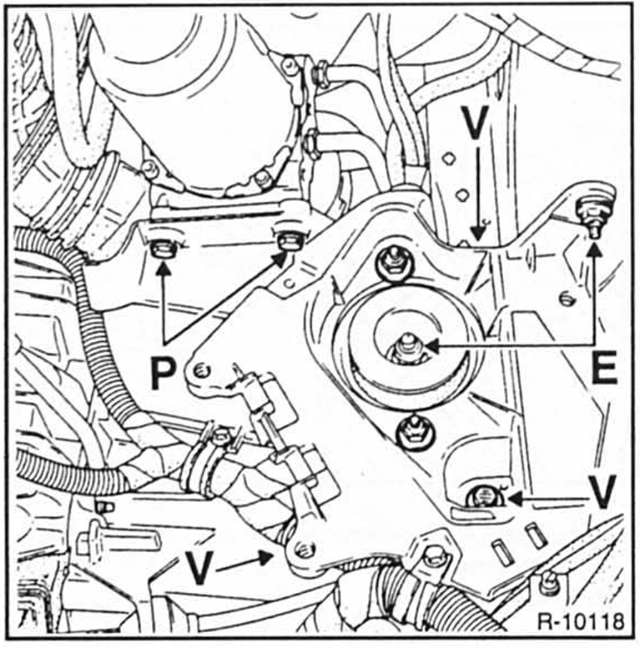 Renault Clio Reparaturanleitung. Dieselmotor