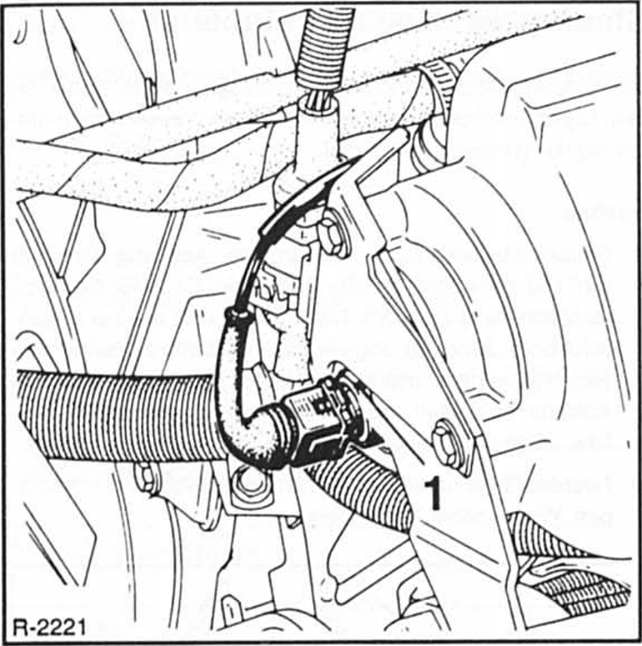 Renault Clio Reparaturanleitung. Ansaugluft-temperaturfühler prüfen/aus- und einbauen