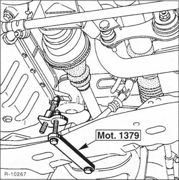 Renault Clio Reparaturanleitung. Ausbau