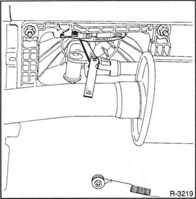 Renault Clio Reparaturanleitung. Schaltung einstellen