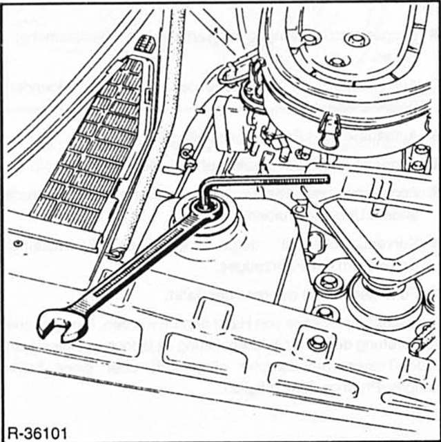 Renault Clio Reparaturanleitung. Ausbau
