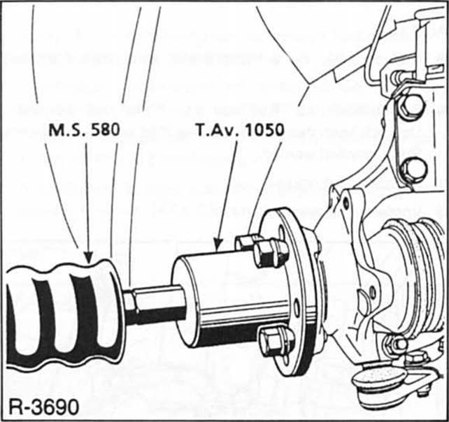 Renault Clio Reparaturanleitung. Ausbau