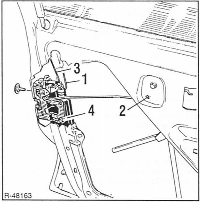 Renault Clio Reparaturanleitung. Türauÿengriff aus-und einbauen