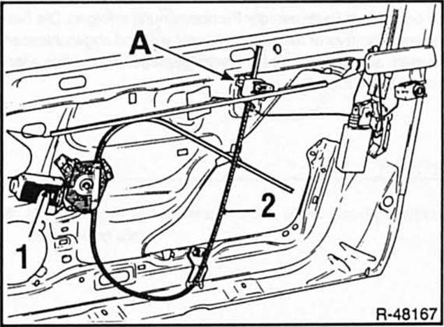 Renault Clio Reparaturanleitung. Fensterheber aus-und einbauen 