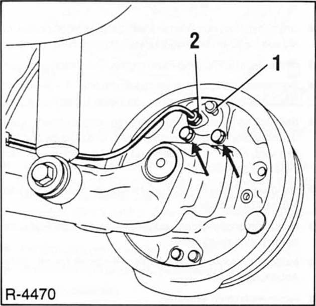 Renault Clio Reparaturanleitung. Bremsanlage entlüften