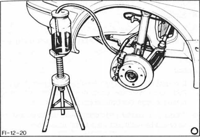 Renault Clio Reparaturanleitung. Bremsanlage entl?Ften