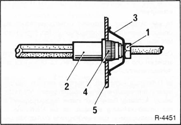 Renault Clio Reparaturanleitung. Bremsleitung/bremsschlauch ersetzen