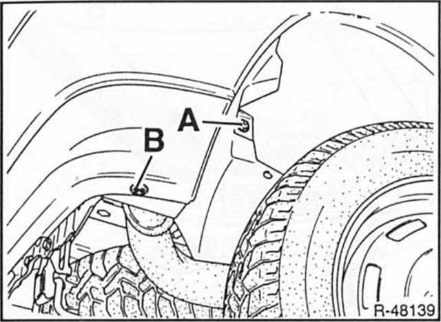 Renault Clio Reparaturanleitung. Ausbau