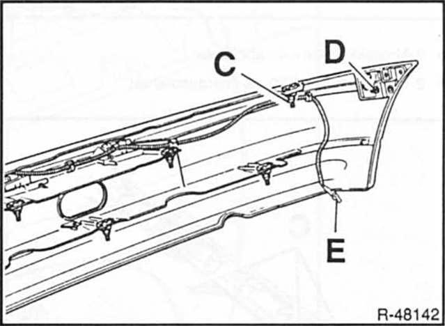 Renault Clio Reparaturanleitung. Ausbau