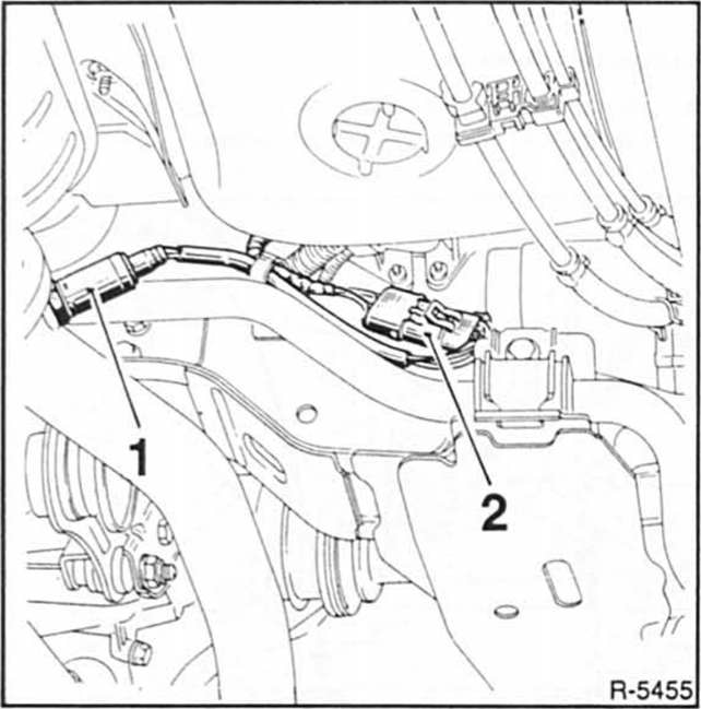 Renault Clio Reparaturanleitung. Ausbau 16v-motor