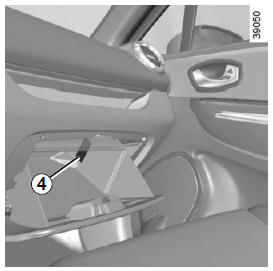 Renault Clio - Handschuhfachleuchte 4