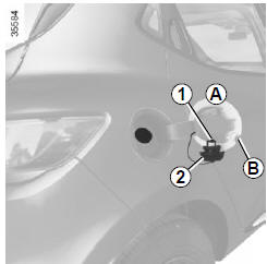 Renault Clio - Kraftstofftank (betanken des fahrzeugs)