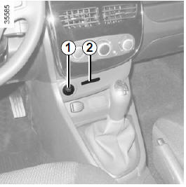 Renault Clio - Renault keycard mit fernbedienung