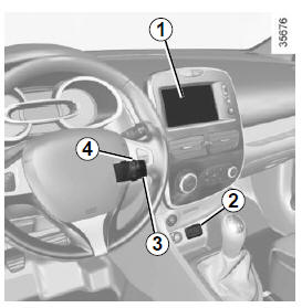 Renault Clio - Multimediaausrüstung