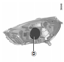 Renault Clio - Abblend-/fernlicht mit entladungslampen