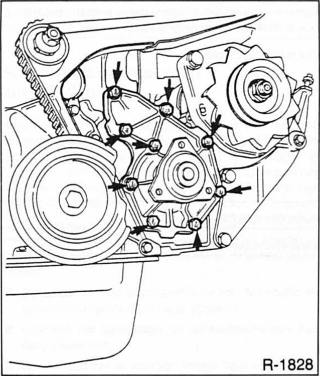 Renault Clio Reparaturanleitung. Ausbau 1,8-l-benzinmotoren, 1,9-l-dieselmotor