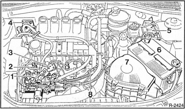 Renault Clio Reparaturanleitung. Die diesel-einspritzanlage