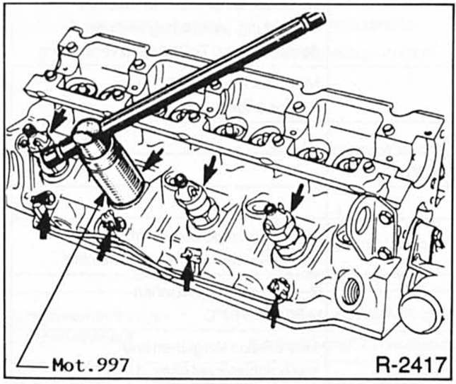 Renault Clio Reparaturanleitung. Ausbau