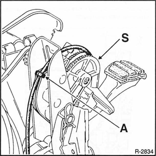 Renault Clio Reparaturanleitung. Ausbau