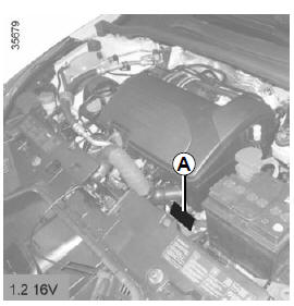 Renault Clio - Motortypenschild